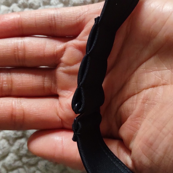 NWT Pink Victoria's Secret XXL Black Tie Halter Bikini Top - Picture 8 of 12